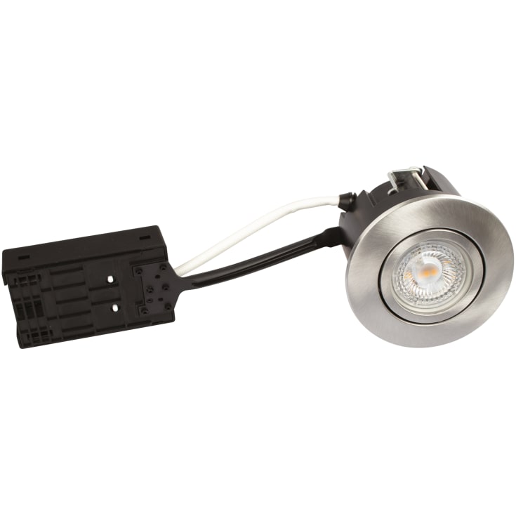 Scan Products Luna hurtigmonterte innfelte spotlights, 2700K, aluminium