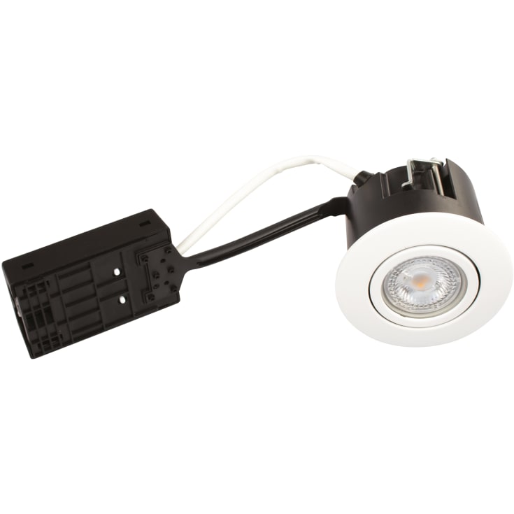 Scan Products Luna Quick Install innfelt spotlight for utendørs innbygging, 3000K, hvit