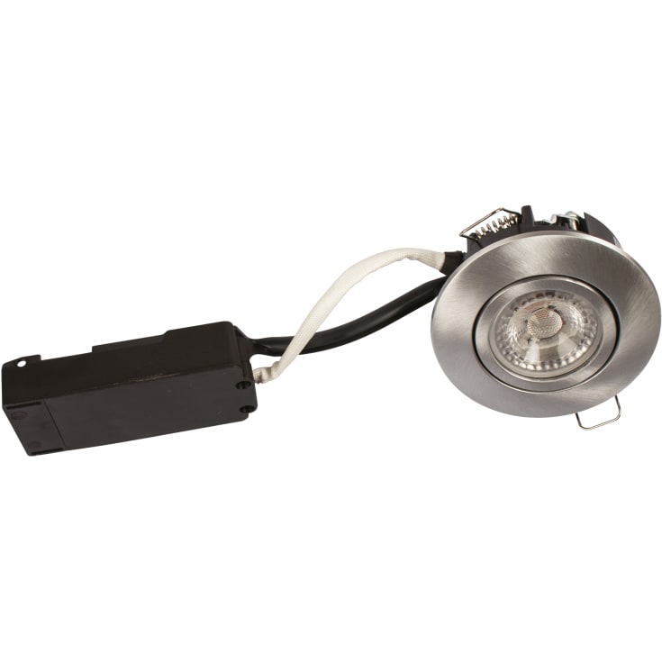 Scan Products Luna Low Profile downlight, 3000K, aluminium