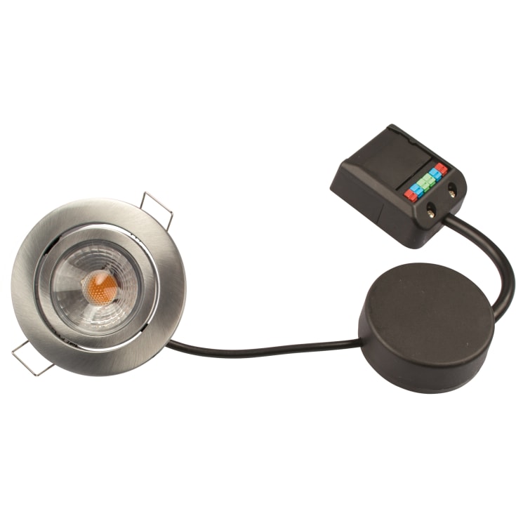 Scan Products Claudia innfelt spotlight, 3000K, aluminium