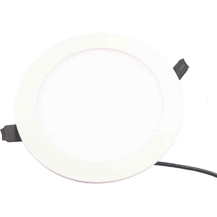 Scan Products Alisia Elite downlight, matt hvit, 3000K, Ø17 cm