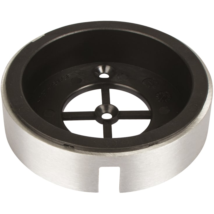 Scan Products Sofia ring for utenpåliggende montering, børstet aluminium