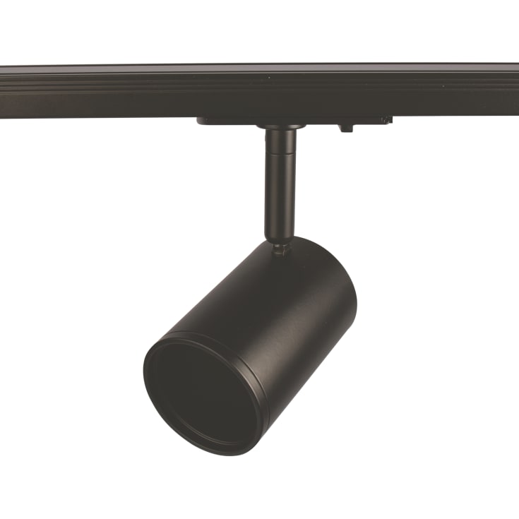Scan Products Mita 1-fas skenspotlight, Ø8,5 cm, svart