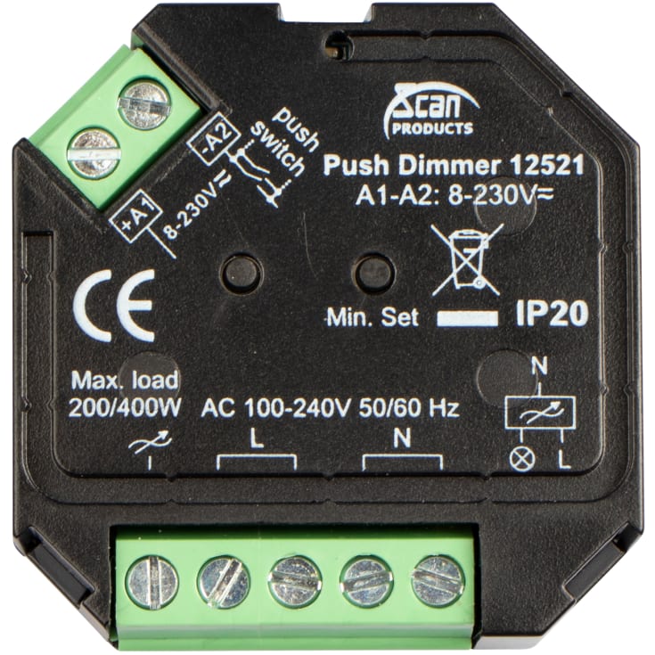Scan Products Push Dimmer