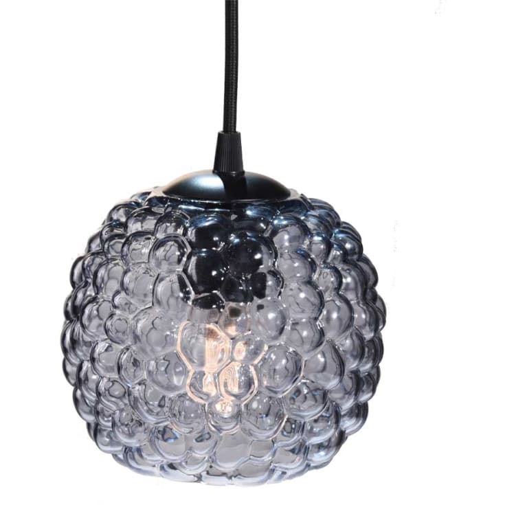 Halo Design Grape pendellampe, røykfarget, Ø15 cm