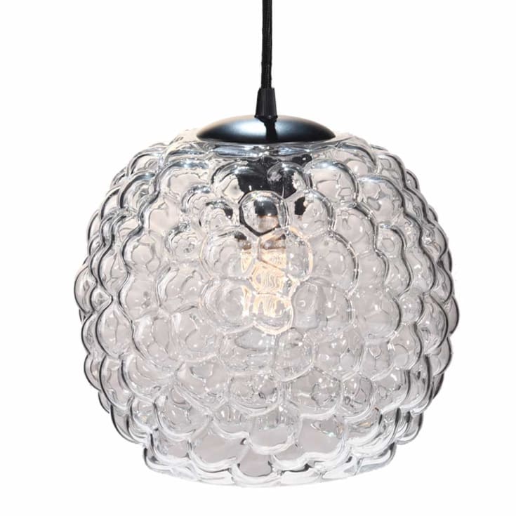 Halo Design Grape pendellampa, klar, Ø25 cm