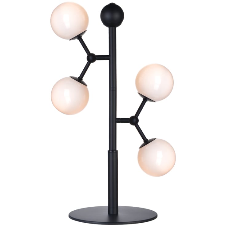 Halo Design Atom bordlampe, opal