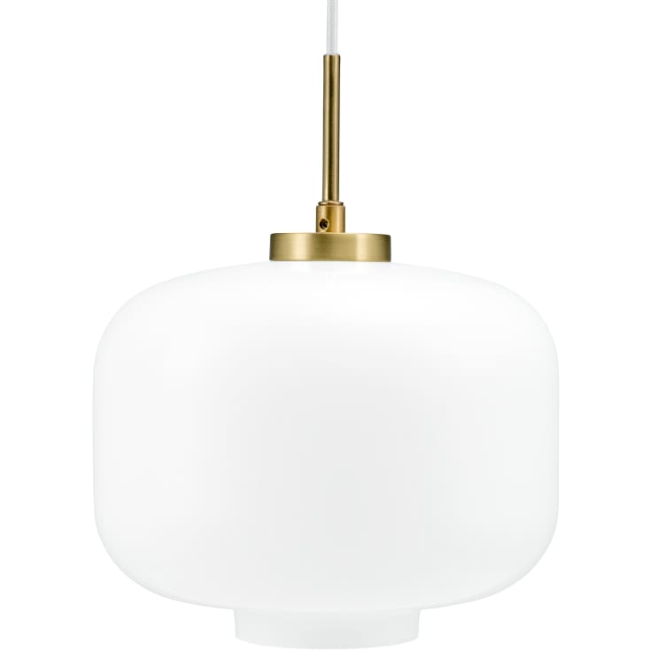 Dyberg Larsen Arp pendellampe, messing, Ø25 cm
