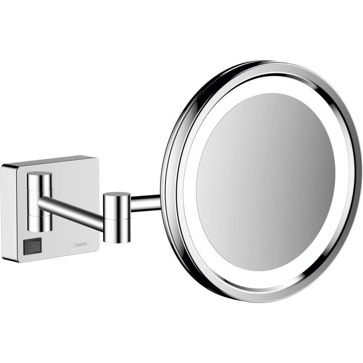 Hansgrohe AddStoris sminkspegel med belysning, krom