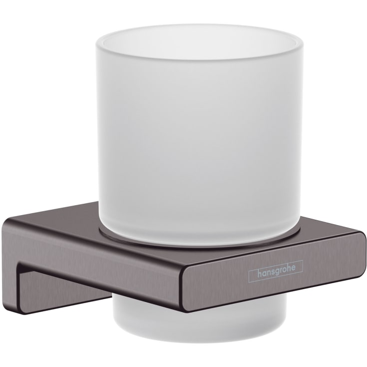 Hansgrohe AddStoris tandborstmuggs, borstat svart krom