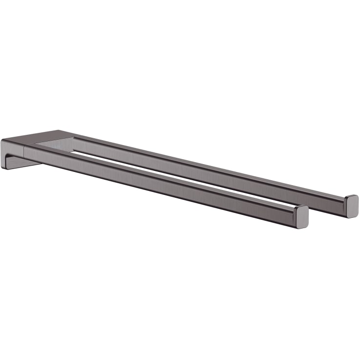 Hansgrohe AddStoris håndklestang, 44,5 cm, børstet sort krom
