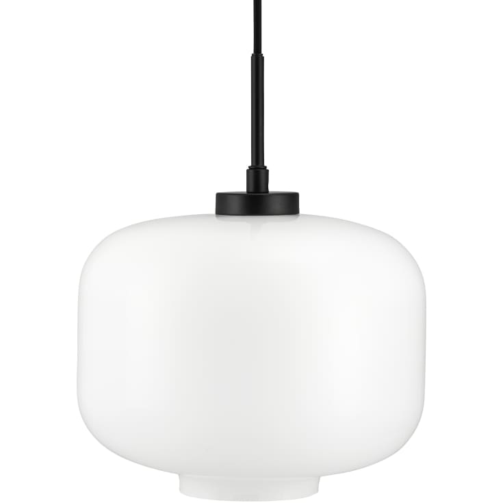 Dyberg Larsen Arp pendellampe, svart, Ø25 cm