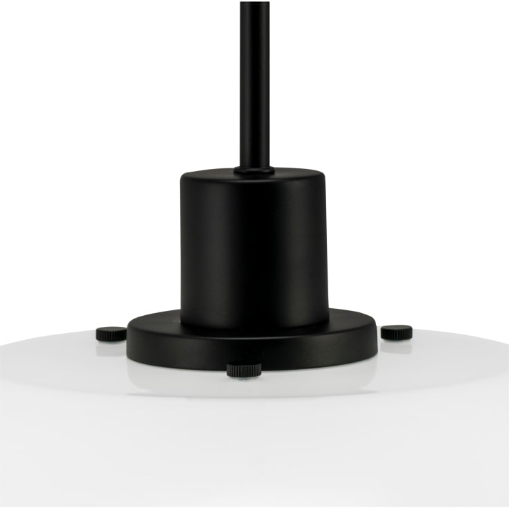 Dyberg Larsen DL31 pendellampe, opal/svart