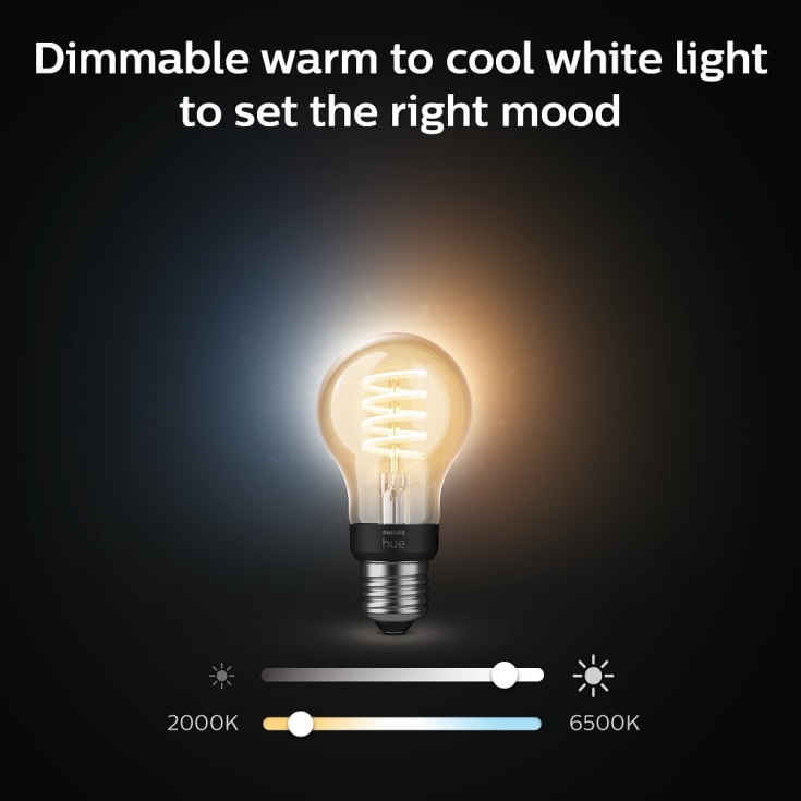 Philips Hue White Ambiance E27 standardlampa
