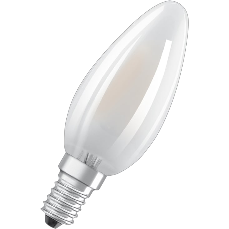 Ledvance E14 mignonpære, 2700K, 1,8W
