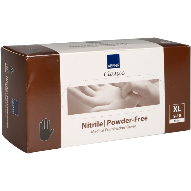 Abena Classic Protect nitrilhandske, str XL, 200 stk.