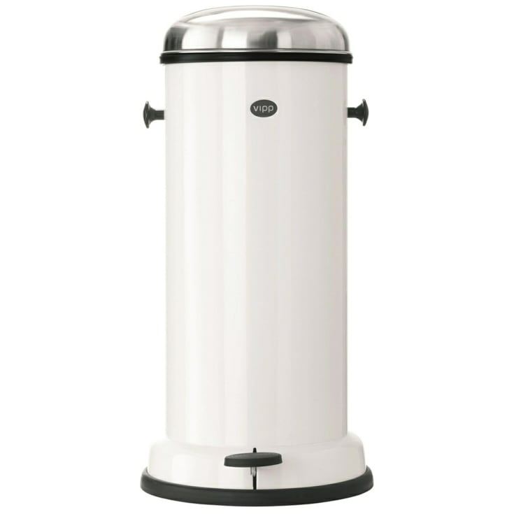Vipp 16 affaldsspand, 18 liter, pedal, hvid