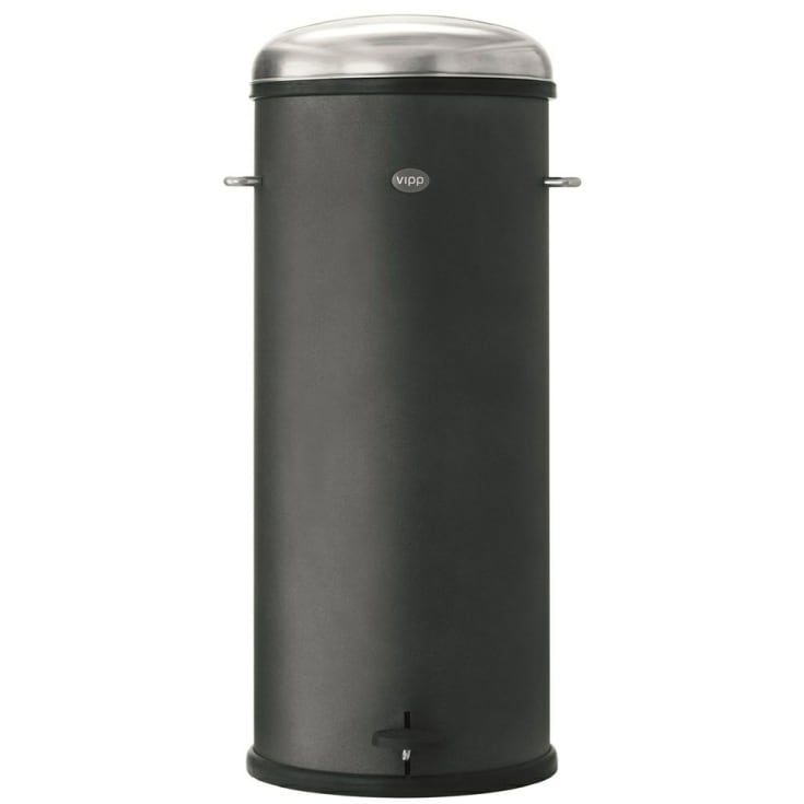 Vipp 17 affaldsspand, 30 liter, pedal, sort