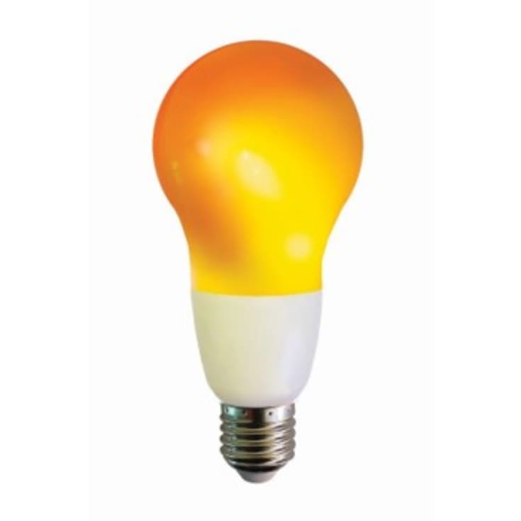 Firelamp flammepære E27 standardpære - mat/hvid