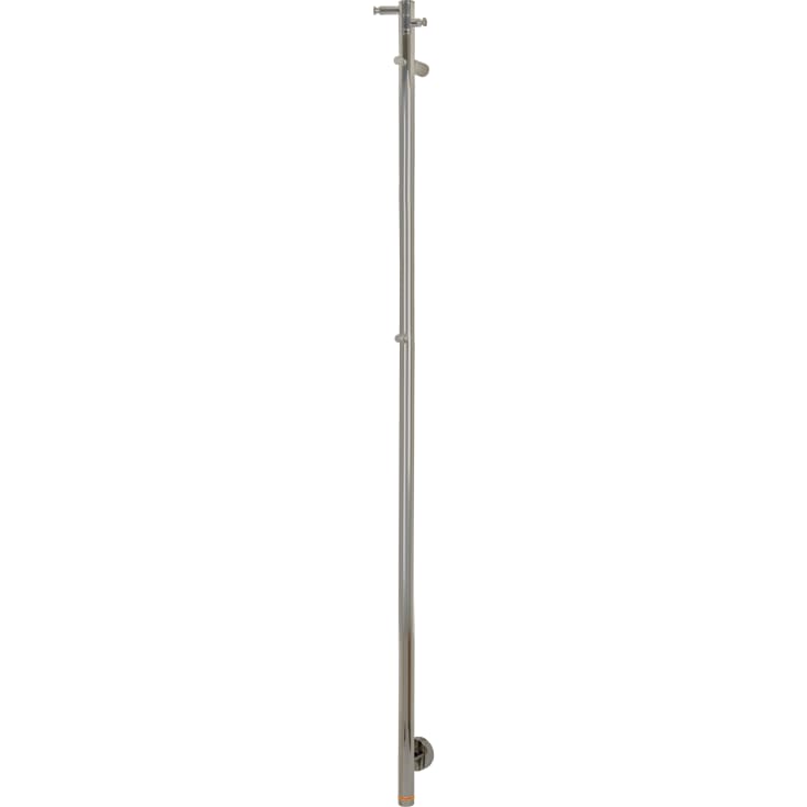 Kriss Uno handdukstork, el, 148x3 cm, borstat stål