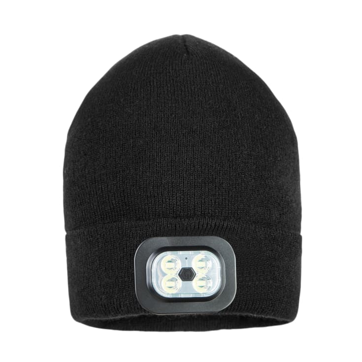 Blue Electric beanie med lys