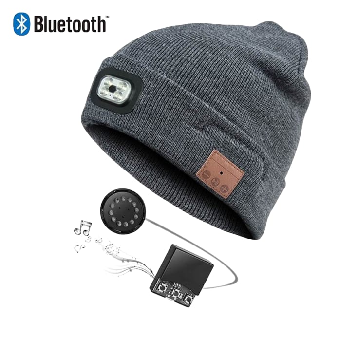 Blue Electric lue med lys og Bluetooth-hodesett