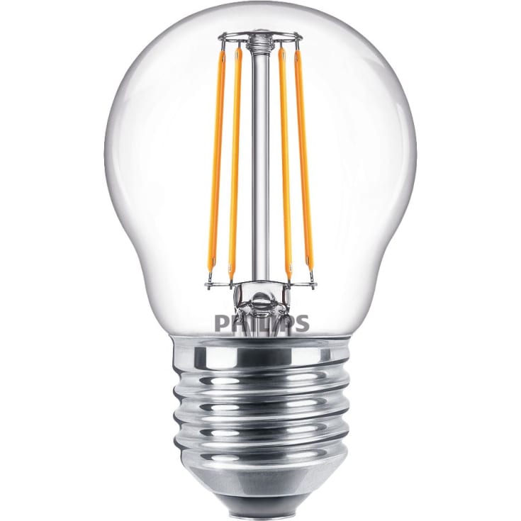 Philips CorePro E27 klotlampa, 2700K, 4,3W