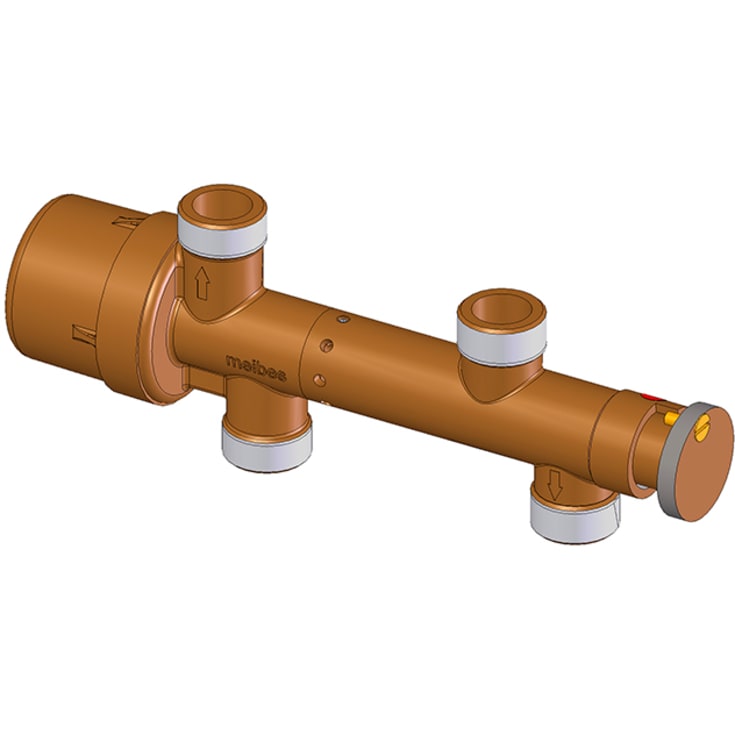 Flamco PM ventil 3/4&quot; PN16 med 4 pakninger