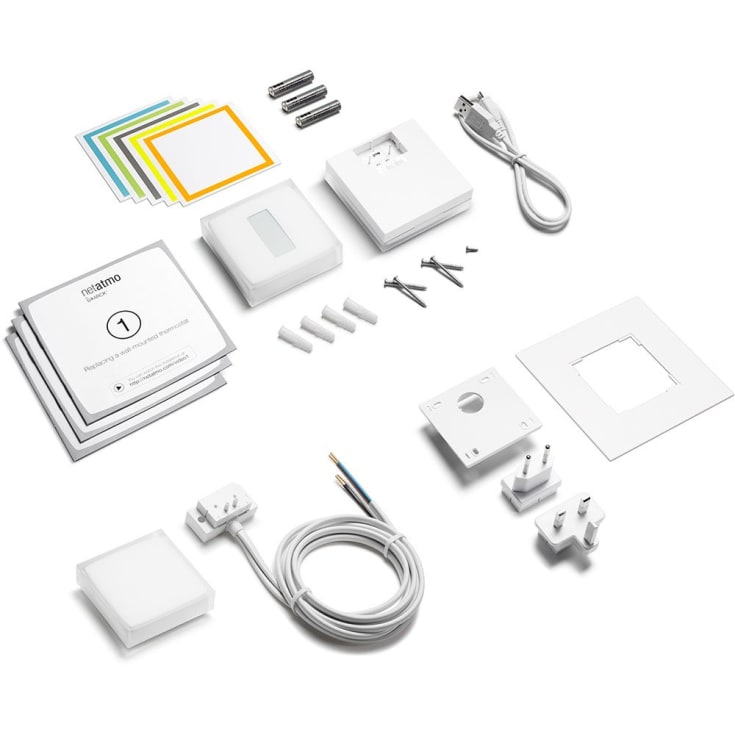 Netatmo smart radiatortermostat startpakke, 3 stk.