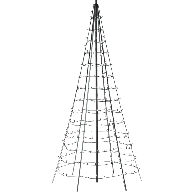 Twinkly Tree lyskæde 3 meter med 450 lys i farvet og hvid