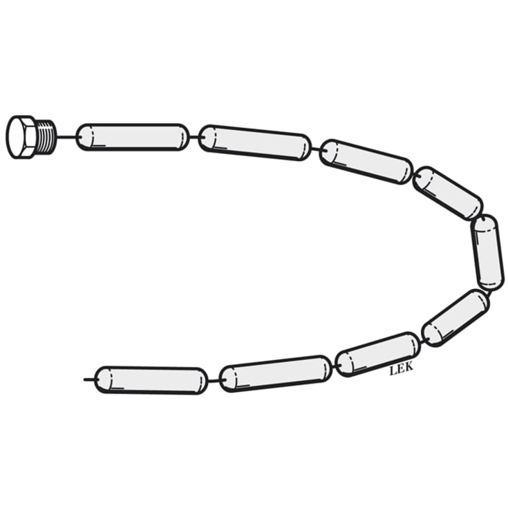 Nibe magnesiumnod, R20 x 870 mm