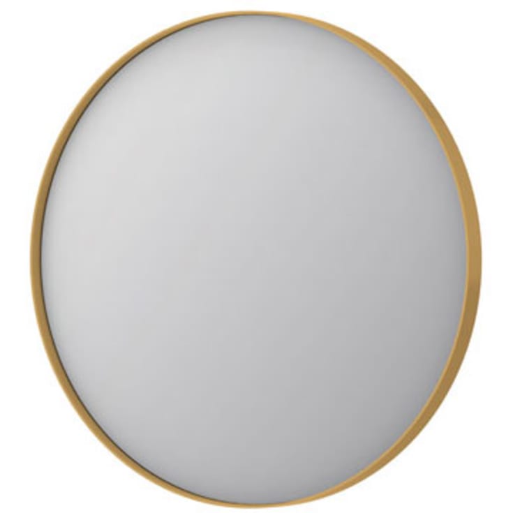 Sanibell Proline spejl, Ø80 cm, mat guld