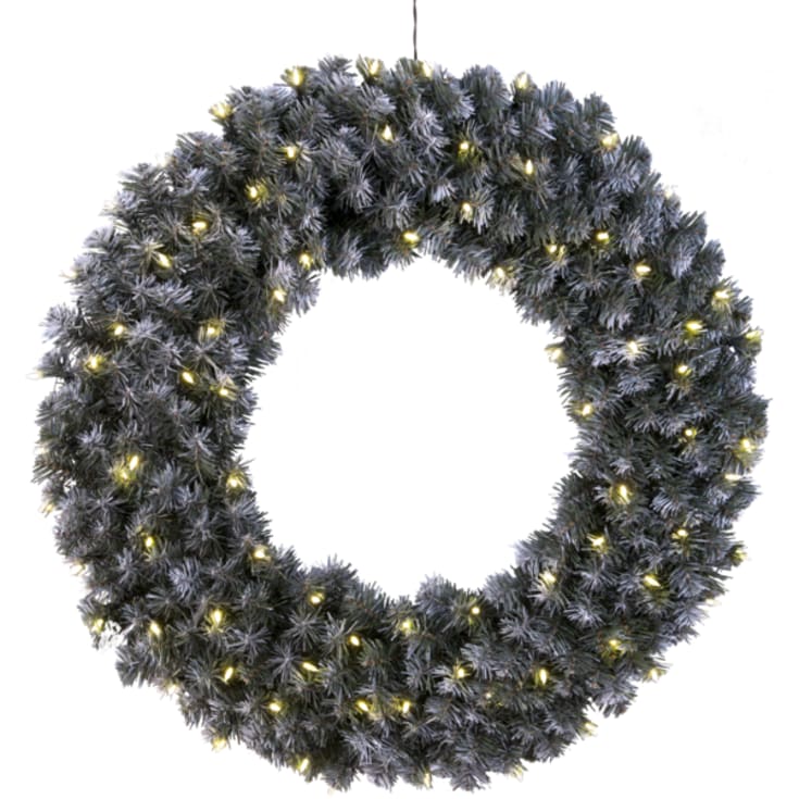 Star Trading Edmonton julkrans med belysning, 80 ljus