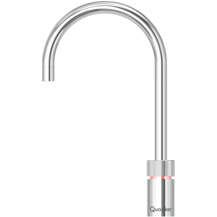 Quooker Nordic Round kogende køkkenarmatur, krom