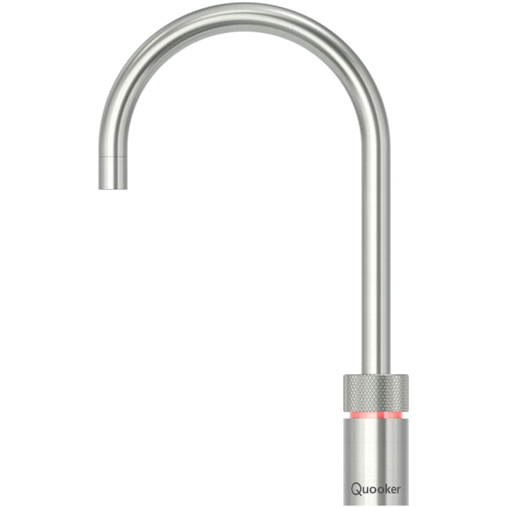 Quooker Nordic Round køkkenarmatur, rustfrit stål