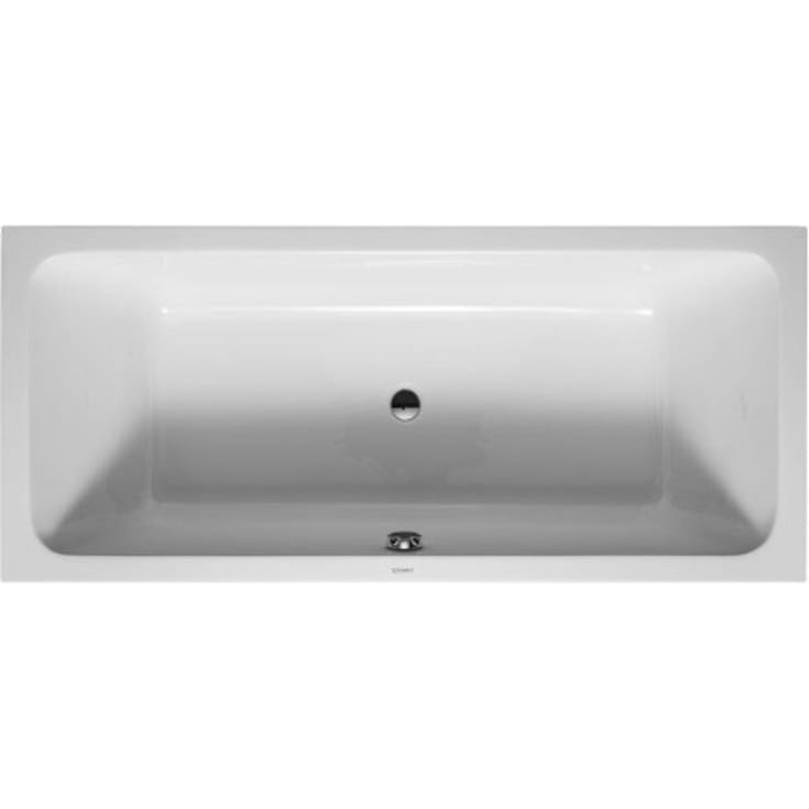 Duravit D-Code badkar, 180x80 cm, vit