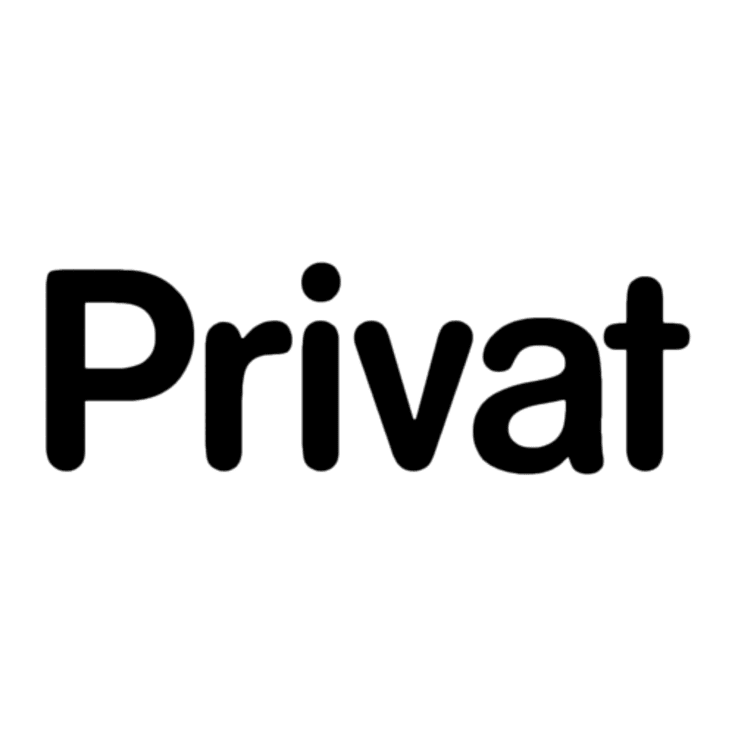 Selvklæbende klistermærke skilt "Privat"
