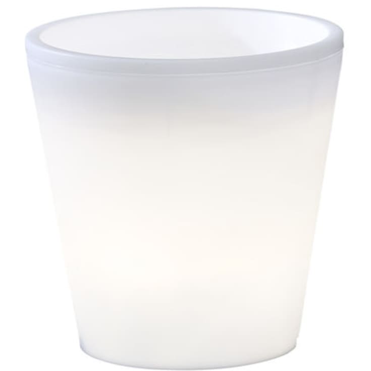 Konstsmide Assisi blomsterpotte m/LED-lys - 28 cm