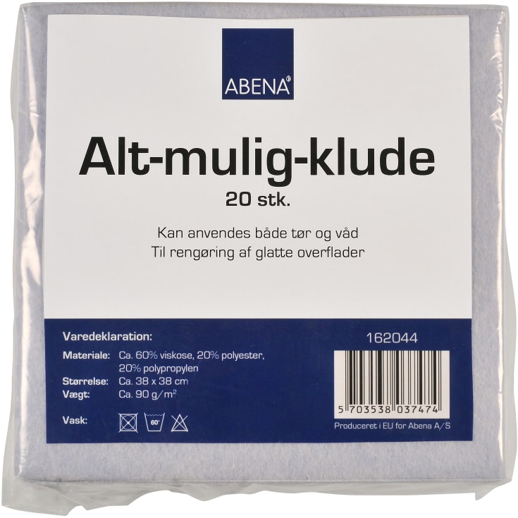 Abena altmulig klud, 20 stk