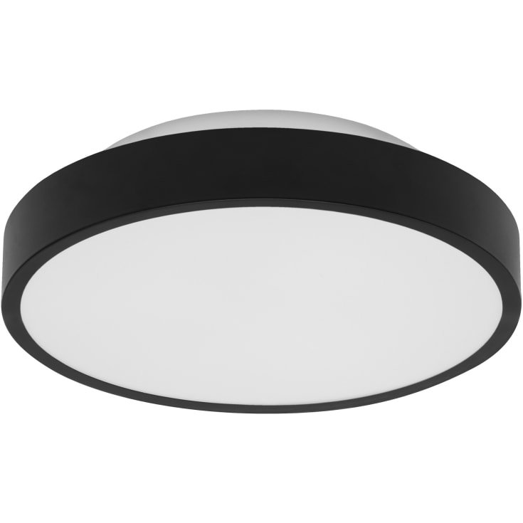 Ledvance Smart+ Wifi Backlight plafond, farveskift + hvid, Ø35 cm, sort