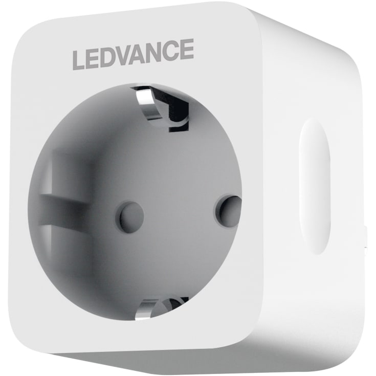 Ledvance Smart+ wifi smart plug (stickkontakt), energimätare, vit