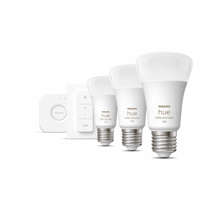 Philips Hue White Color Ambiance E27 standardlampa, startpaket