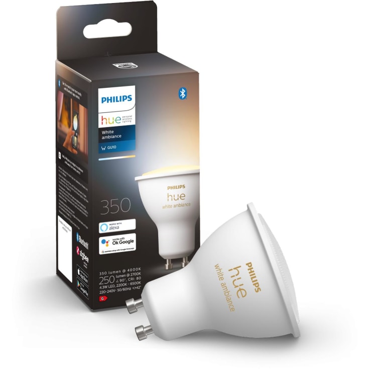Philips Hue White Ambiance GU10 spotpære, 1-pk