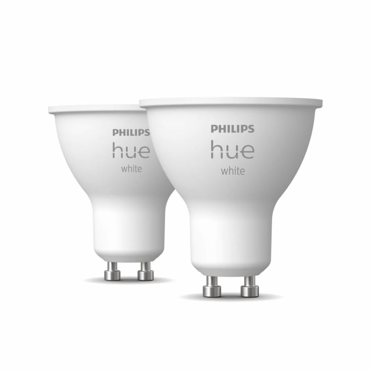 Philips Hue White GU10 spotlampa, 2-pack