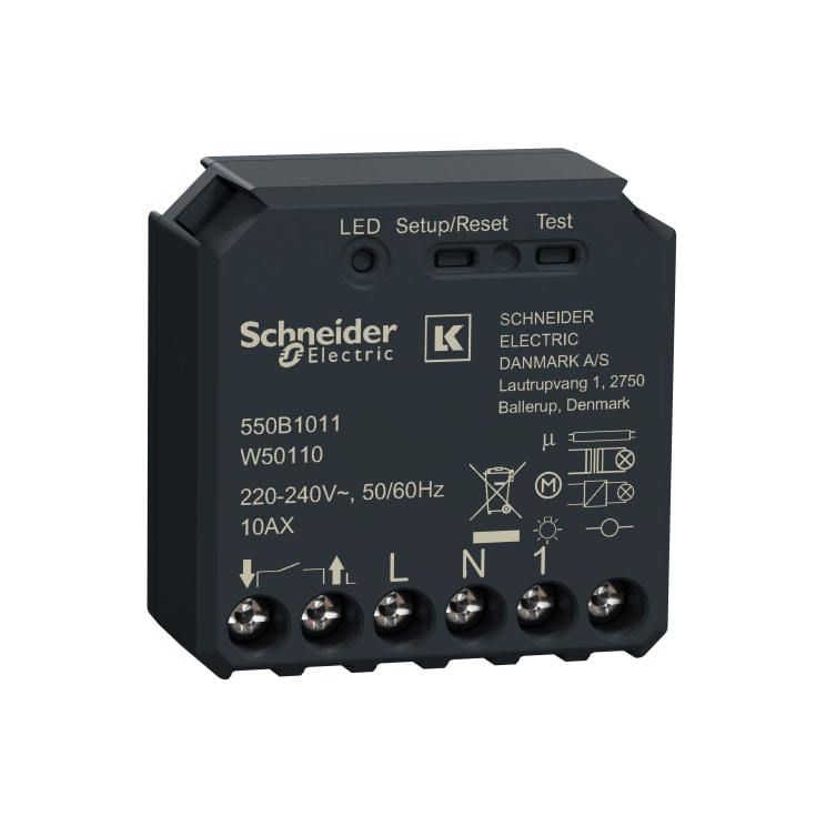 Schneider Wiser zigbee afbryder for indbygning