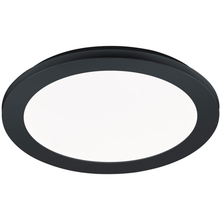 Trio Lighting Camillus taklampe, svart, Ø26 cm