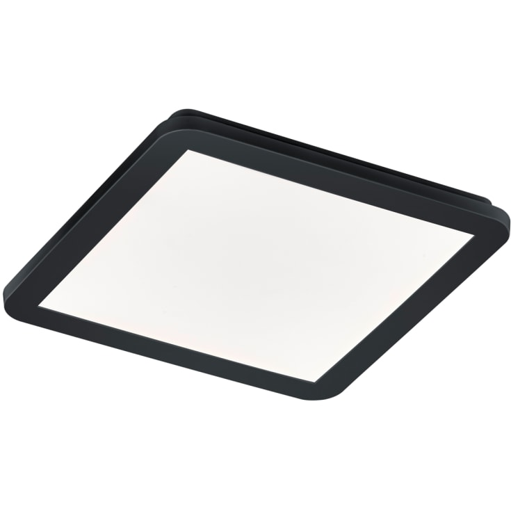Trio Lighting Camillus taklampe, sort, 30x30 cm