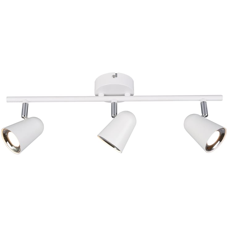 Trio Lighting Toulouse spotlampe, 3 spots, hvid