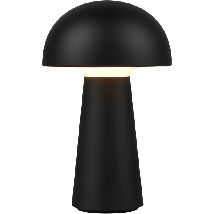 Trio Lighting Lennon oppladbar bordlampe, svart