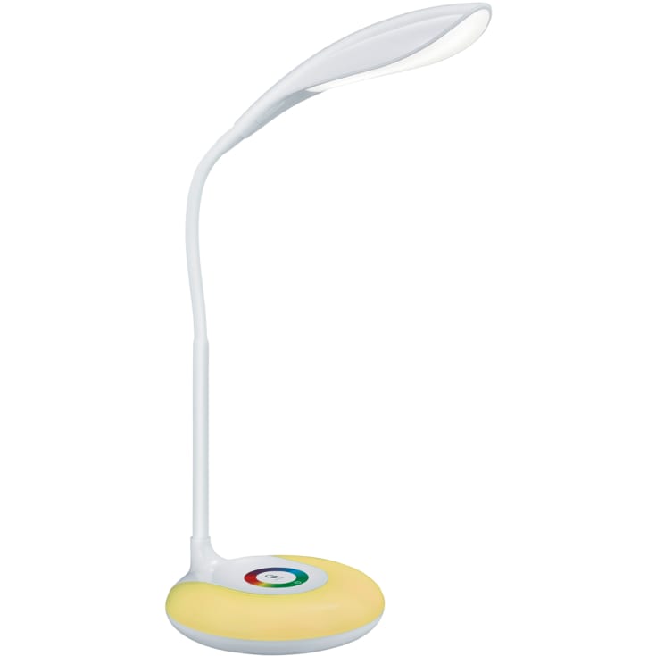 Trio Lighting Krait skrivbordslampa, vit